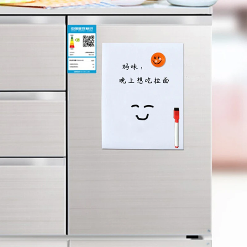 Доска для сообщений 210*145 мм Магнитная панель для холодильника A5 гибкие магниты на холодильник доска для рисования детей
