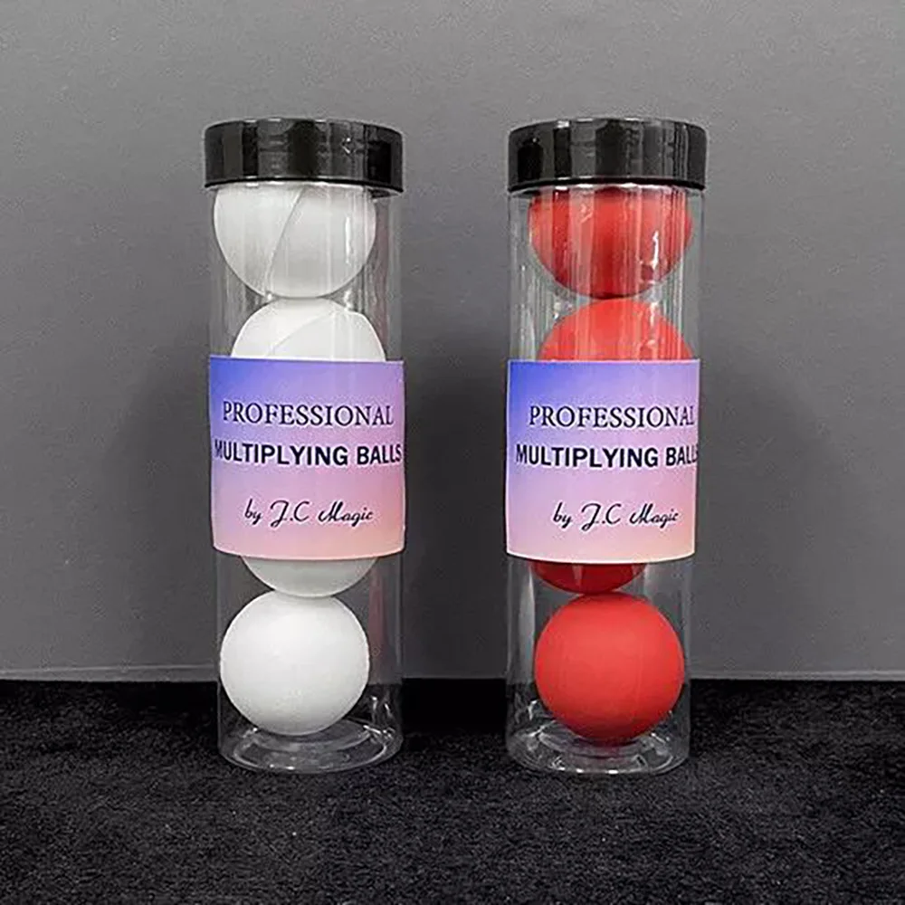 

Professional Multiplying Balls by J.C Magic (44mm) Magic Tricks One to Four Balls Magician Stage Illusions Gimmicks Mentalism
