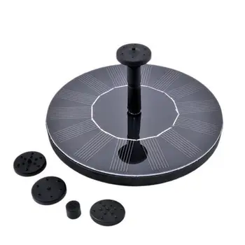 

16CM Outdoor Pool Round Solar Floating Fountain Waterscape Circular Floating Water Fountain Engineering Plastics