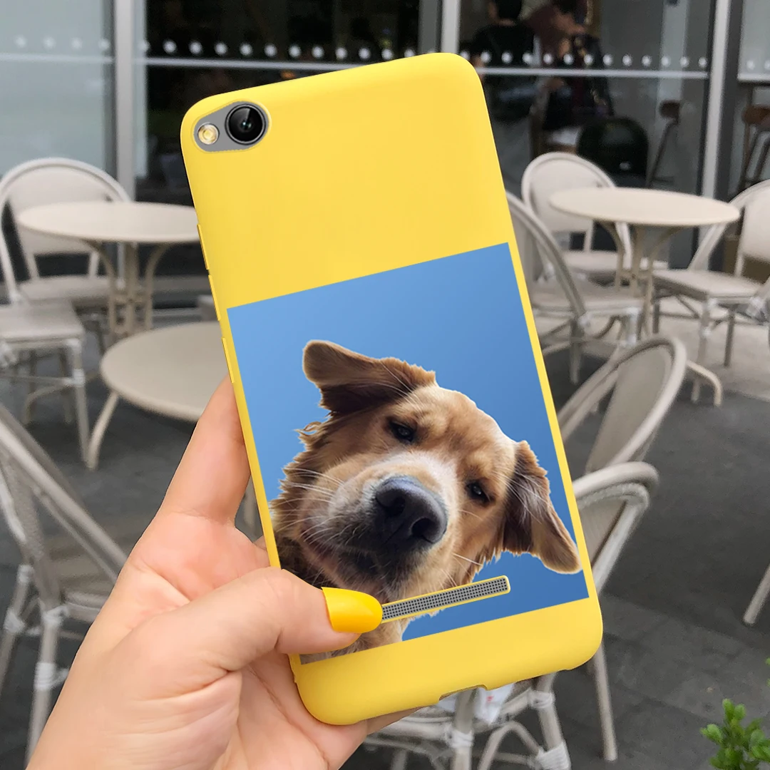 Lovely Cartoon Silicone Phone Case - Candy Color Soft Cover