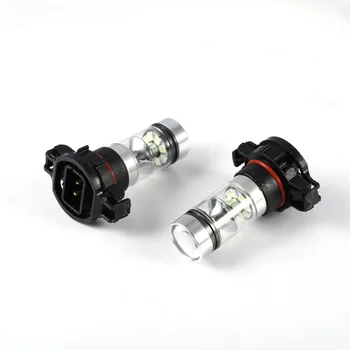 

New 2pcs 100W 8000K Car Driving Fog Lights Bulbs H16 2504 5201 Universal Ice Blue Car LED Lamp Bulbs Hot Selling