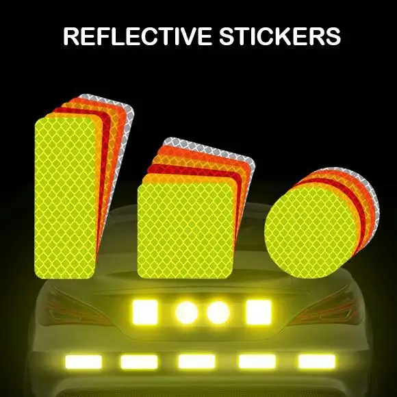 Safety-Reflective-Warning-Strip-Tape-Car-Bumper-Reflective-Strips-Secure-Reflector-Stickers-Decals-Car-Styling