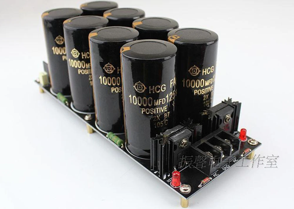 Retificador Schottky, Placa de Alimentação, 10000uf, 125V