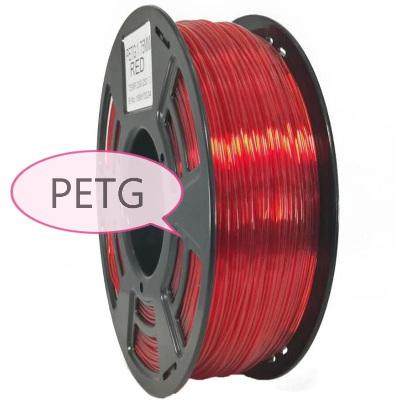 1.75mm 1KG / 0.1KG PETG  3D Printer Filament Dimensional Accuracy+/-0.02mm  3D Printing Material for RepRap