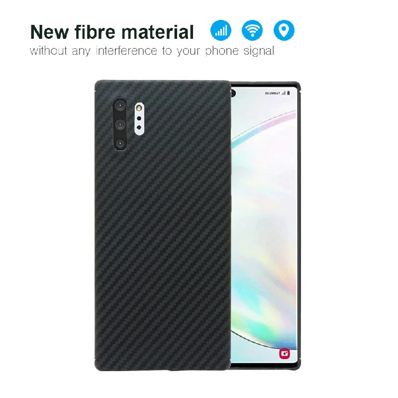 Чехол для телефона samsung note10 Galaxy note10pro тонкий и светильник, полностью закрытый материал из углеродного волокна, защитный чехол