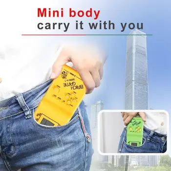 

Electronic Game Toy Pocket Game Console Classic Childhood held Built-in 23 player Hand Game Palyer Game Tetris LCD For Gift E5V2
