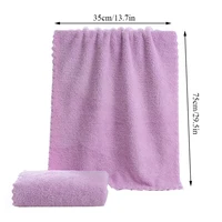 Coral Velvet Face Towel Microfiber Absorbent Bathroom Home Towel Soft Comfortable Breathable Towels Shower Hair Face Hand Towel 6