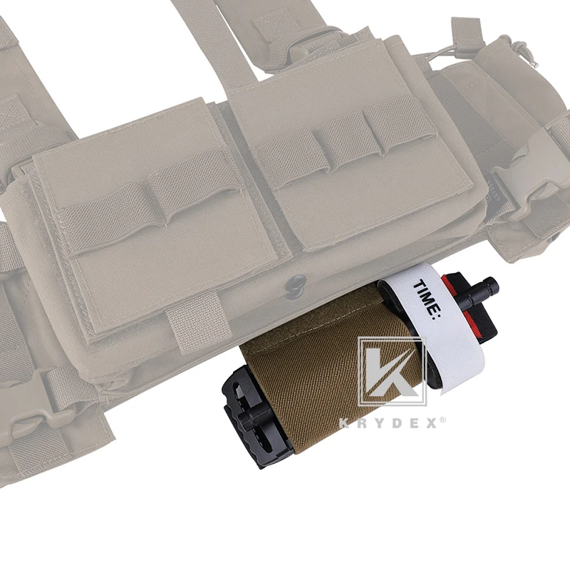 Elastic Plate Carrier Chest Pouch