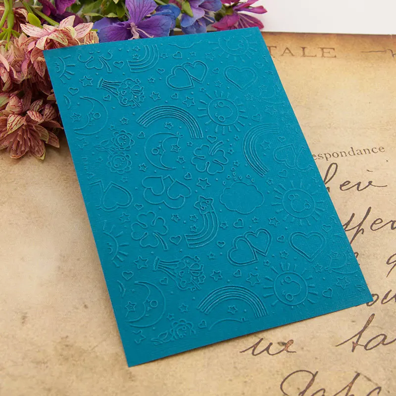 

Embossing Folder Cute Patterns For Kids' Baby Scrapbook DIY Cards' Tools