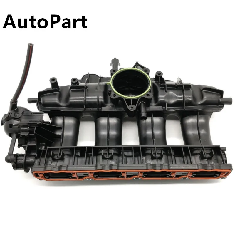 

06J 133 201 BH Engine Intake Manifold For 08-13 VW Golf Jetta CC Passat B6 Beetle Eos Tiguan Audi A3 Q3 1.8T 2.0T 06J133201G