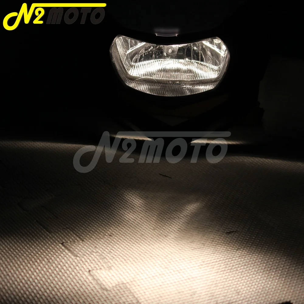 Двойной спортивный эндуро обтекатель для мотоциклов и Yamaha YZ XT WR TTR TT Blue 12 В 35
