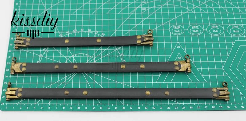 KISSDIY 10 шт 20 25 30 см металлический внутренний гибкий каркас Кошелек Рамка с петлями
