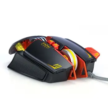 

USB Wired Gaming Mouse 8 Button DPI Adjustable LED Glowing Computer Game Mice R2JB