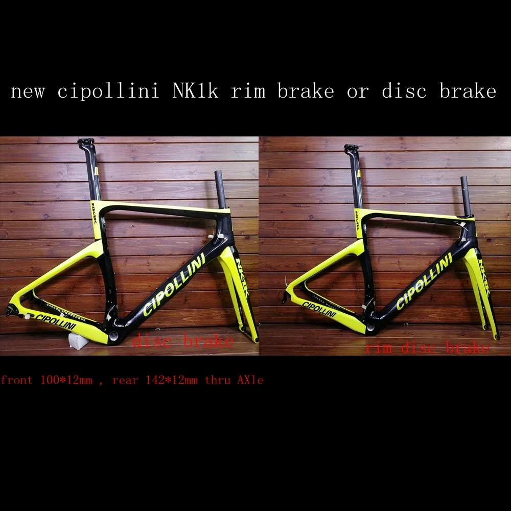 2020 Cipollini NK1K T1100 3k гоночная углеродная рама для дорожного велосипеда V обод
