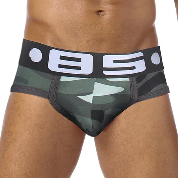 

Fashion Men's Cotton U Convex Soft Comfortable Breathable Camouflage Sexy Briefs Hot Sales Underwear