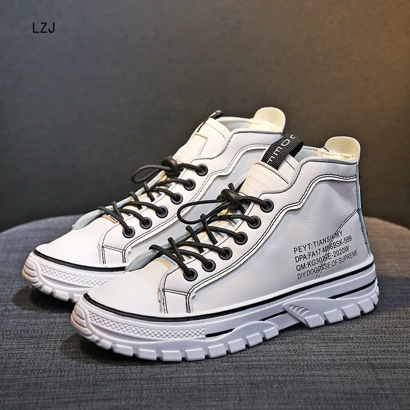 

LZJ 2019 Women New Autumn Winter Shoes Women Flat Ankle Boots Heel Boots Fashion Warm Women Martin Boots Woman Ankle Boots