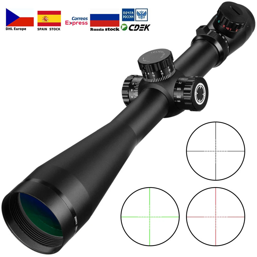 

6-24x50 M3 Riflescope Tactical Optical Rifle Scope Sniper Hunting Rifle Scopes Long Range Airsoft Rifle Scope