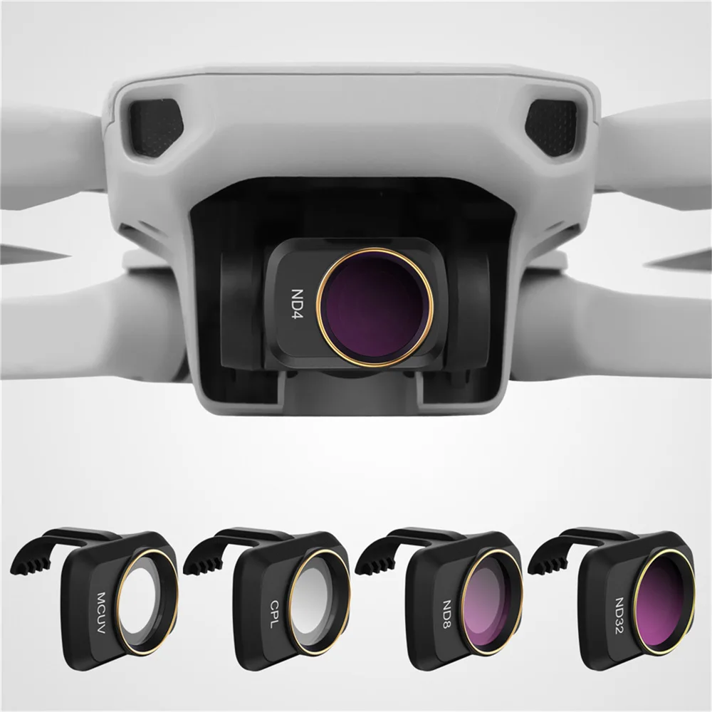 New UJH Camera Lens Filter MCUV ND4 ND8 ND16 ND32 CPL ND/PL Filters for Mavic Mini Drone Accessories 