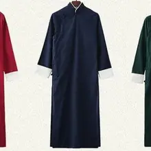 Хлопок IP человек Китайский кунг-фу халат ушу кунг-фу платье одежда наряд перекрестный халат Аллегро Униформа крыло Чун костюмы