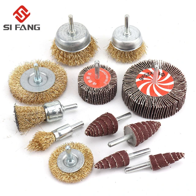 5pcs Grinding Wire Cup Brush Crimped Tempered Steel Bristle Steel Wire  Wheel Brush Angle Grinder Polishing Tool 3 inch - AliExpress