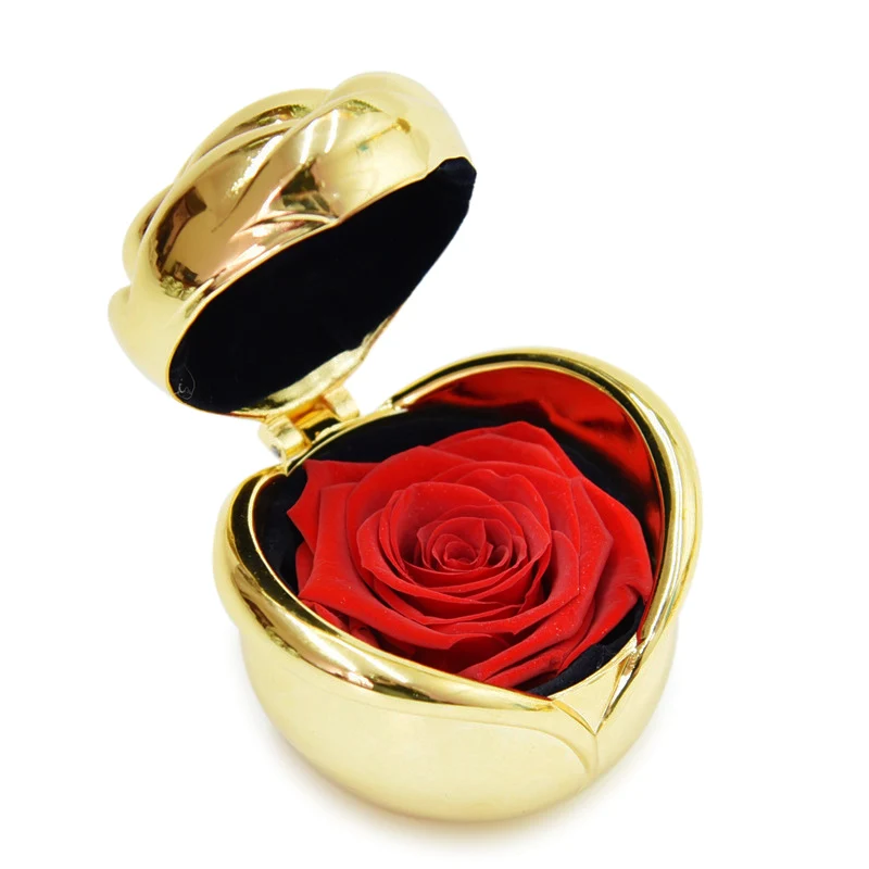 

1Pc Handmade Preserved Rose Flower Everlasting Rose Gift with Storage Box 2019ing