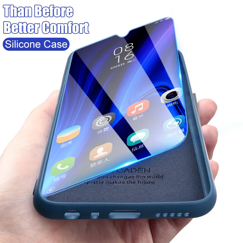 

comfortable feel silicone phone case for huawei honor 20 9x pro 10i 8 9 10 lite 8x max case for honor 8s 8a v20 v10 v9 play case