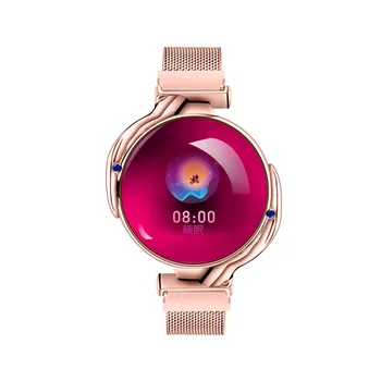 

HOT Fashion Women Mode Vrouwen Smart Horloge Waterdicht Hartslag Bloeddrukmeter Smartwatch Gift Voor Dames Horloge Armband