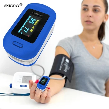 

Medical Infrared Finger Clip Oximeter LED Display Fingertip Electronic Digital Pulse Oximeter Portable Blood Oxygen SpO2 Monitor