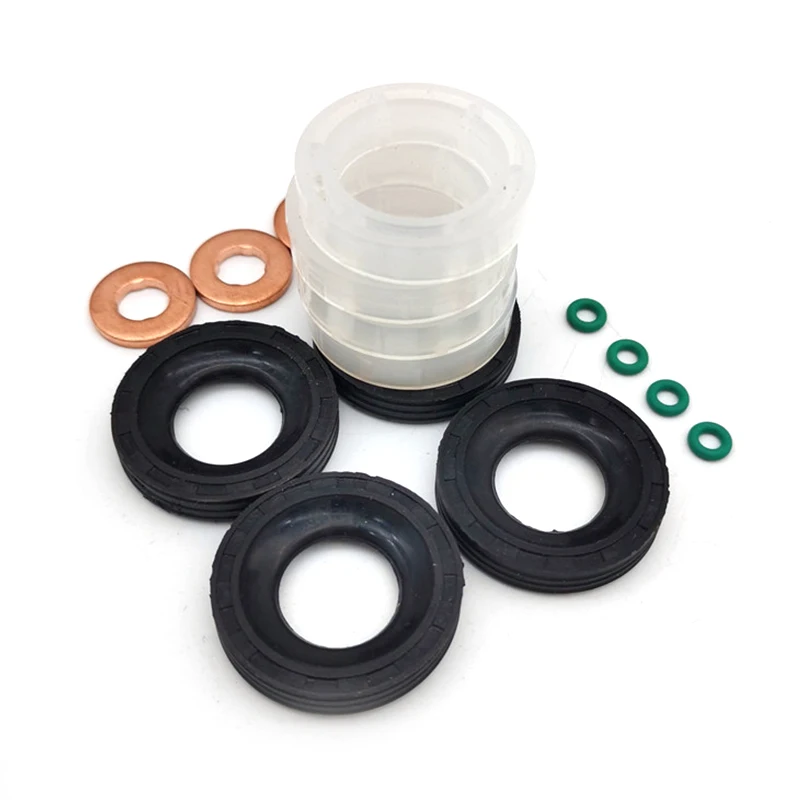 3M5Q-9R524-AA Fuel Injector Seal Washer O-Ring Protector Set Fusion Focus C-Max 1.6 TDCi 1233683 