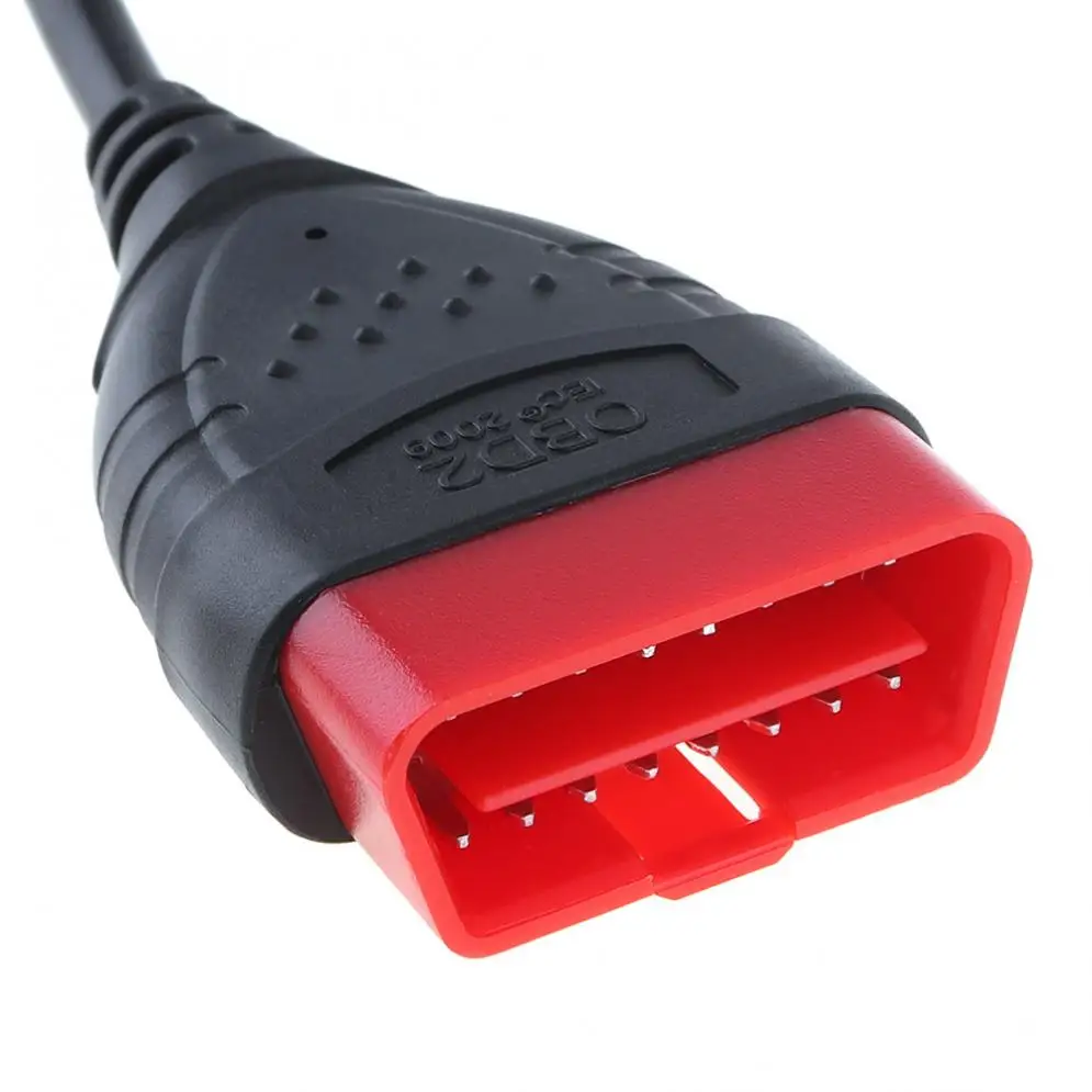 Konnwei KW590 12V OBDII Многоязычная Автоматическая диагностика неисправностей Обнаружение Instrumen с черной тканевой сумкой для 12V бензиновых автомобилей