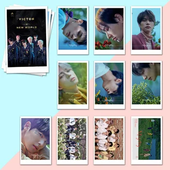 

10 Pcs/set K-pop VICTON LOMO Card Member Collection Photocard Picture Card Gift Collection DIY Decoration