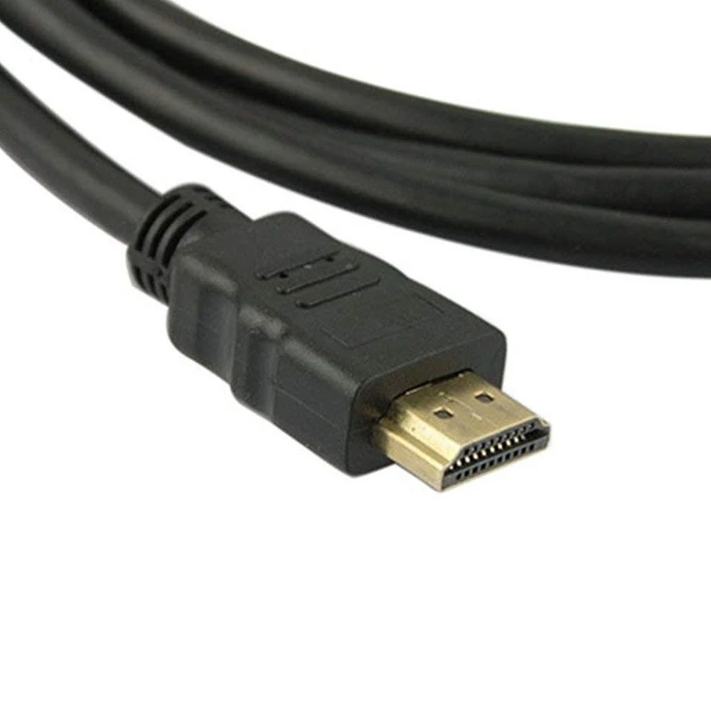 High Speed HDMI to VGA Adapter Cable 1080P HD Gold-plated HDMI Male To VGA Male Video Converter Adapter for HDMI-equipped system