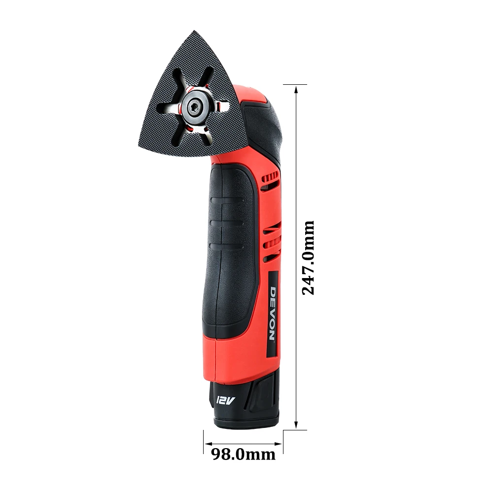 US $104.99 DEVON Electric Multifunction Oscillating MultiTools kits woodworking Home Renovator Power Tool Electric Trimmer Saw accessories