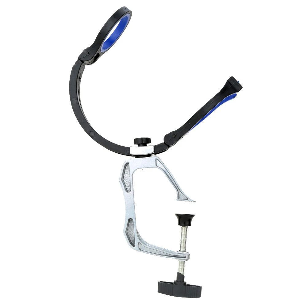 

Clamp Rest Vertical Tilt Bracket Aluminum Alloy Easy Install For Boat Bridge Adjustable Fishing Rod Holder Swivels Horizontal