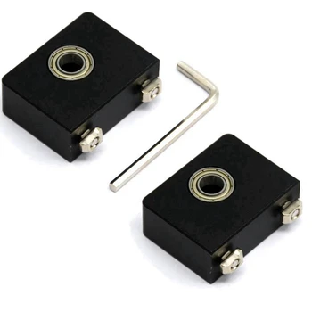 

HOT-2PCS Upgrade Aluminum Z-Axis Leadscrew Top Mount Diameter 8mm for 3D Printer Ender-3 CR-10 Z-Rod Bearing Holder