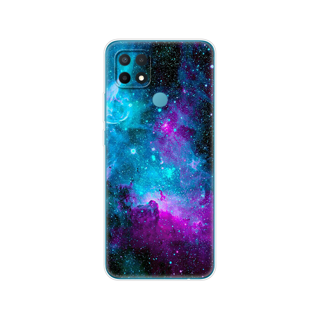 OPPO A15 Case For OPPO A15S Back Silicon Soft TPU Phone Cover For OPPOA15 CPH2185 A 15 S CPH2179 Bumper 6.52" Fundas Shell