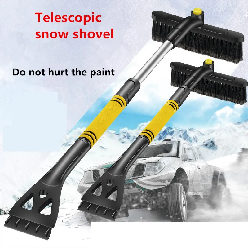 

Detachable Car Ice Scraper Snow Removal Shovel Cleaning Snow Brush Tool Car Glass Scraping Multi-Function Winter Supplies