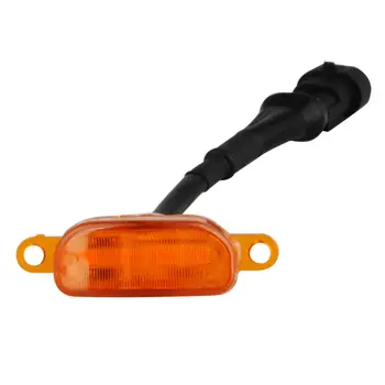 

Front Front Grille LED Lights Lamps Accessories Amber Yellow ABS Plastic