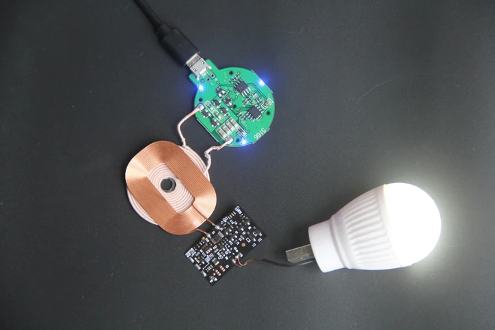 5V 2A мини беспроводное зарядное устройство модуль передачи мини PCBA Зарядка катушки QI Универсальный Apple Android DIY модификация