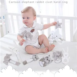 Hochets Mobiles pour bébé, jouets suspendus pour nouveau né, cloche à main douce, Animal Musical, Mobile Montessori, cadeau 