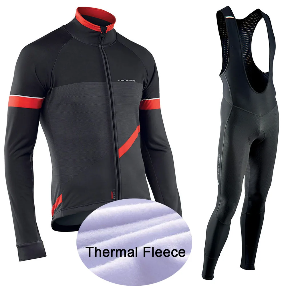 Northwave Pro Team Зимняя одежда для велоспорта дышащая Ropa Ciclismo Одежда с длинным рукавом для горного велосипеда одежда для спорта на открытом воздухе