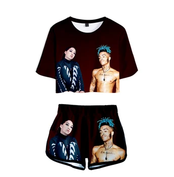 

Customized two piece set Women 3D/2D Short