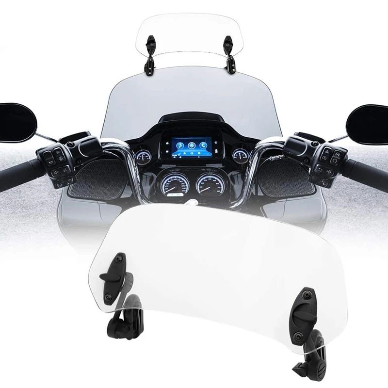 

Удлинитель лобового стекла мотоцикла-Универсальный Регулируемый удлинитель лобового стекла-для Honda Suzuki Kawasaki Yamaha