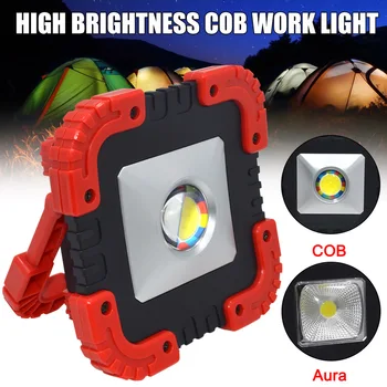 

Solar LED Work Light Rechargeable Emergency Flood Lamp Floodlight for Camping Hiking Car Repairing HVR88