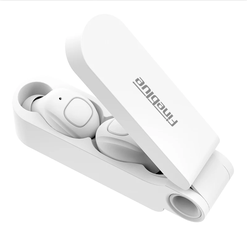 50 шт. TWS Bluetooth наушники IPX5 Водонепроницаемая беспроводная гарнитура HD стерео спортивные наушники для бега IOS Andriod через DHL - Цвет: White