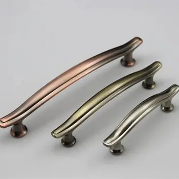 

2.5" 3.75" 5'' Bronze Copper Kitchen Cabinet Door Handles Brushed Nickel Dresser Handles Drawer Pulls Knobs Furniture Hardware
