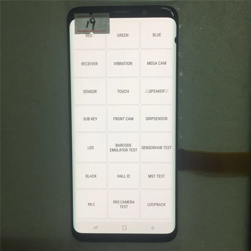 Оригинальный AMOLED дисплей для SAMSUNG Galaxy S9 LCD G960 G960F сенсорный экран Запасные