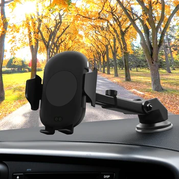 

Wireless Car Charger, Automatic Qi Wireless Car Mount Air Vent Holder Wireless Charging for iPhone 11/ X Samsung S10 S9+ S8 S7