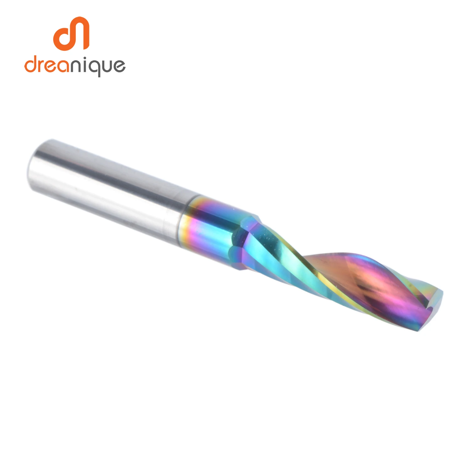 1pc AAAAA 싱글 플루트 카바이드 스파이럴 엔드밀 3.175,4,5,6mm 스파이럴 알루미늄 밀 3D 조각 목공 아크릴 DLC