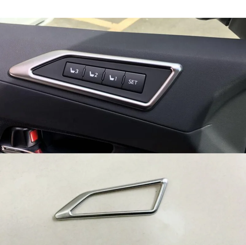 Подходит для Toyota Alphard/Vellfire AH30- автомобильный Стайлинг сидение запоминание кнопка регулировки переключатель Крышка отделка